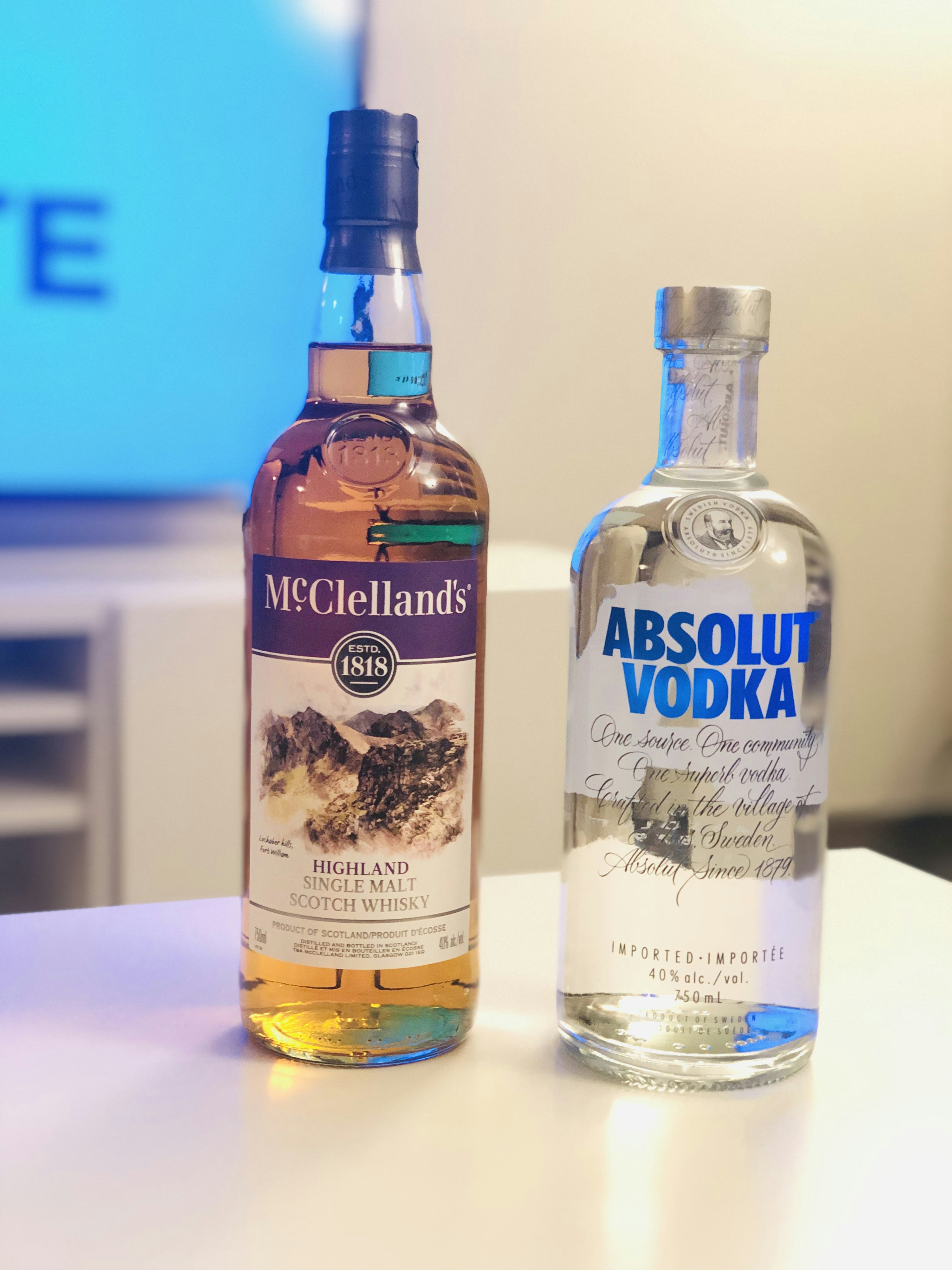 two wine bottles photo Free Southbound kenaston at boulton south