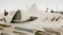 white concrete structure