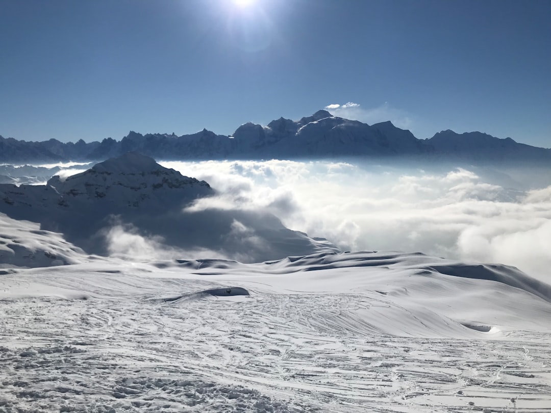 Mountain range photo spot Unnamed Road French Alps