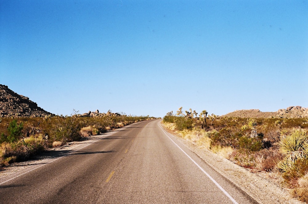 autoroute vide