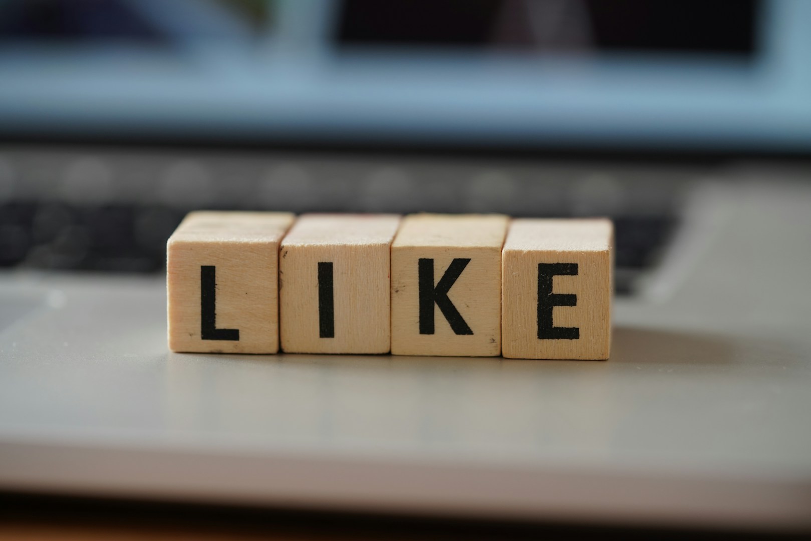 Brown wooden building blocks representing link building growth and structure