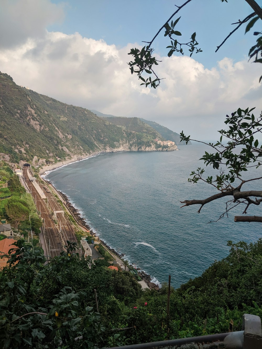 Fotografía aérea del mar