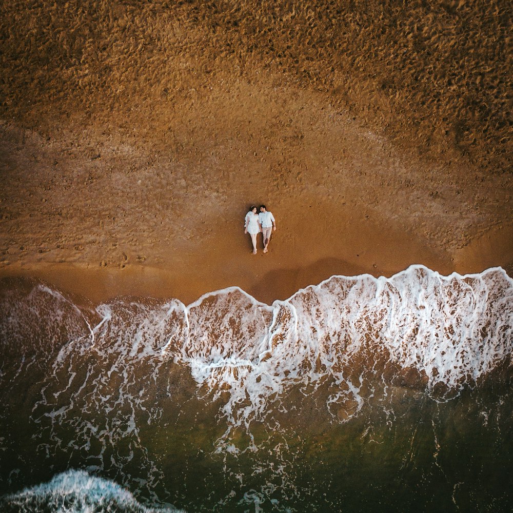 couple in beach