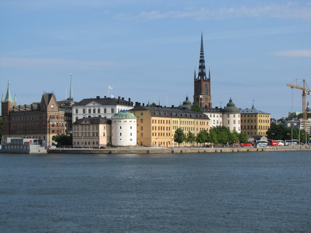 buildings near ocean