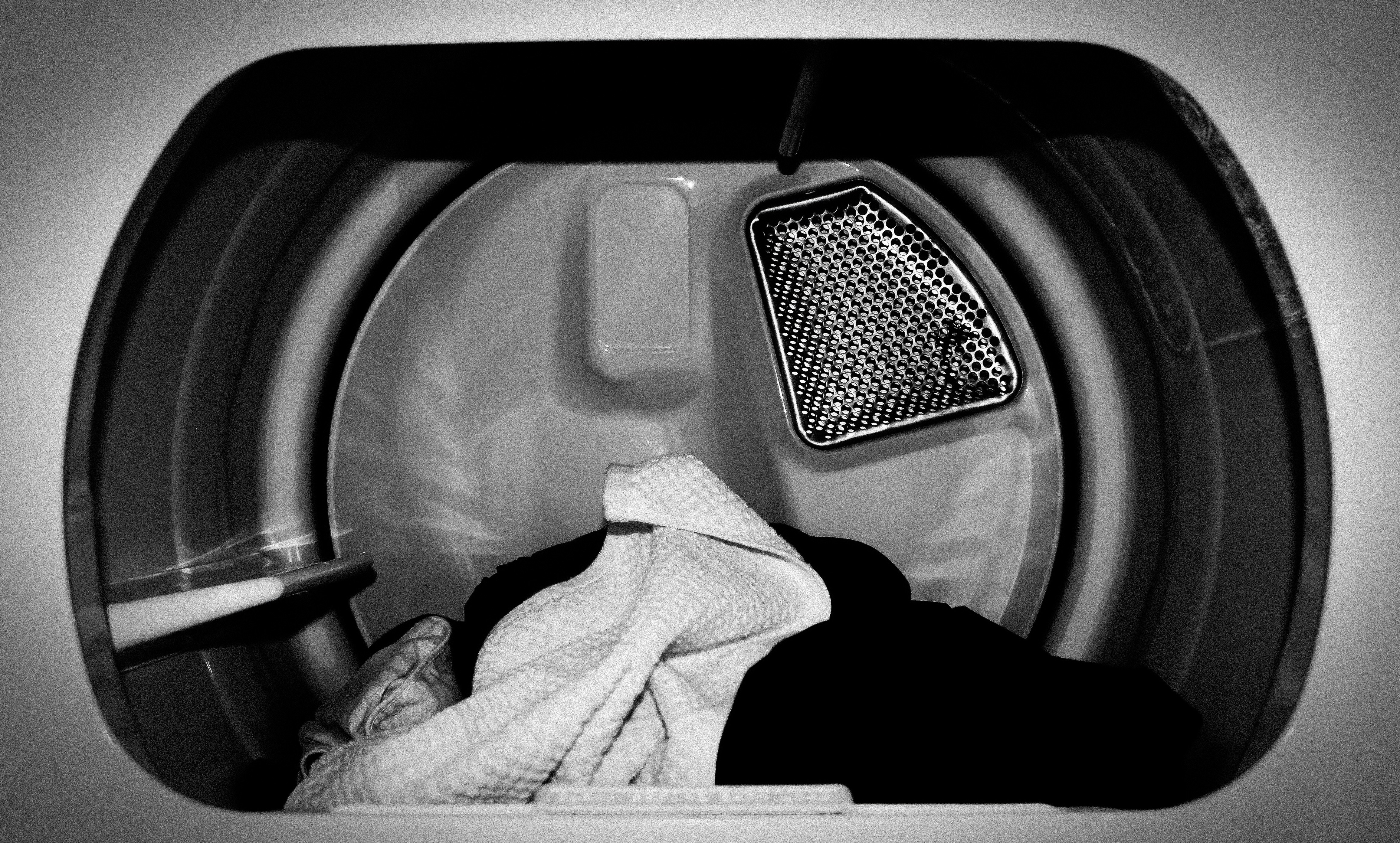 Picture of inside a clothes dryer