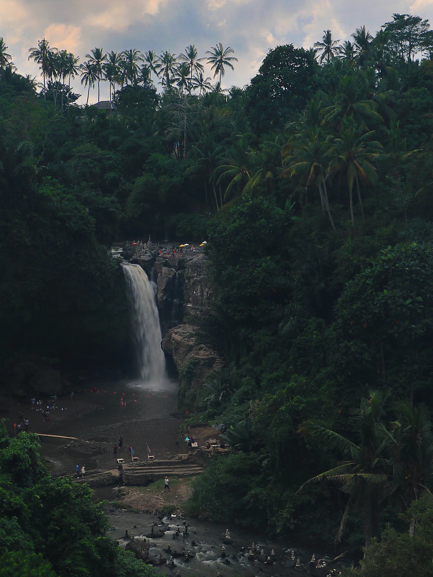 Vue réelle de Kribi