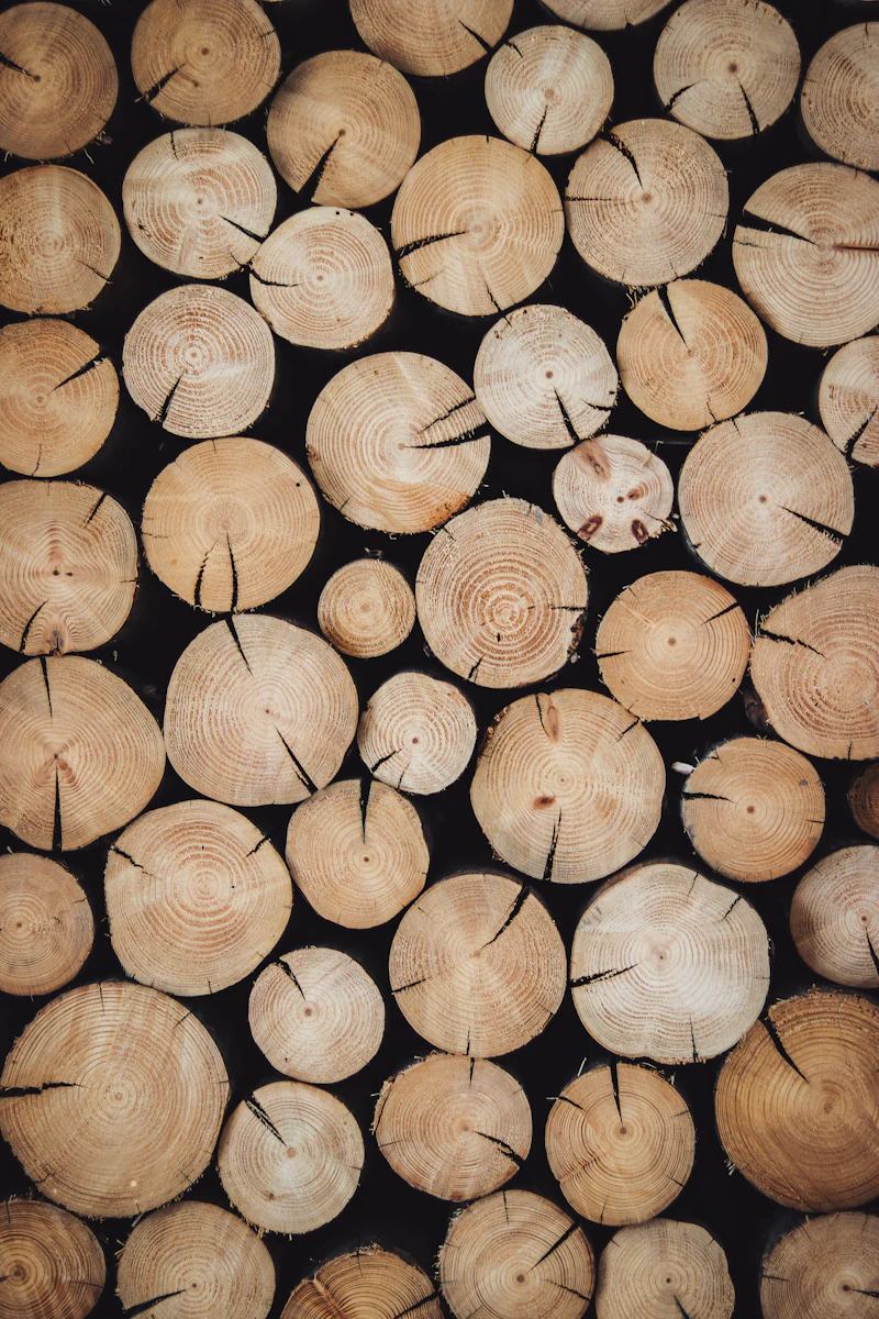 Solid timber wood planks