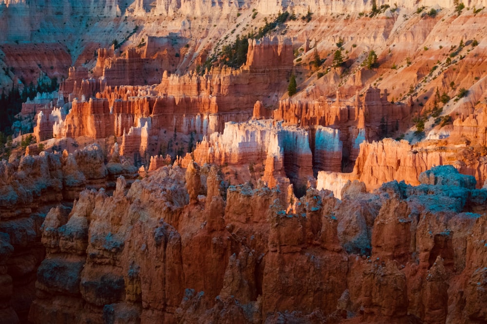 brown rock formation during daytime