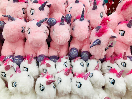 Rainbow Unicorn Plush