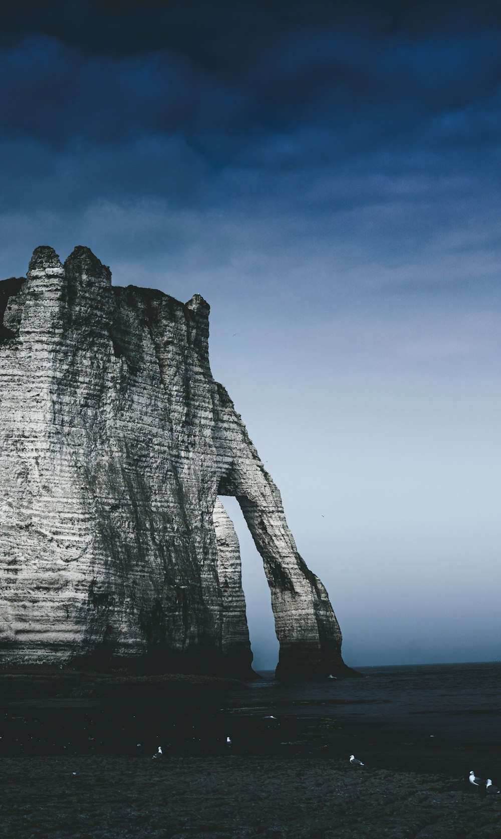 rock formation during daytime