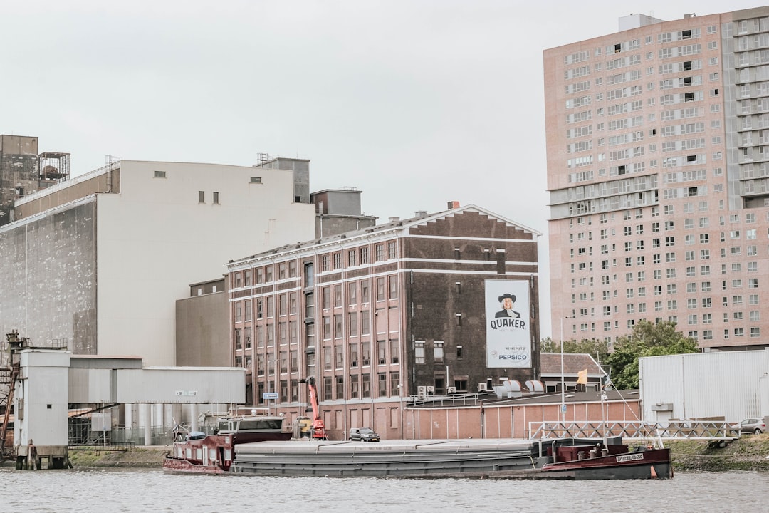 brown brick building under white sky