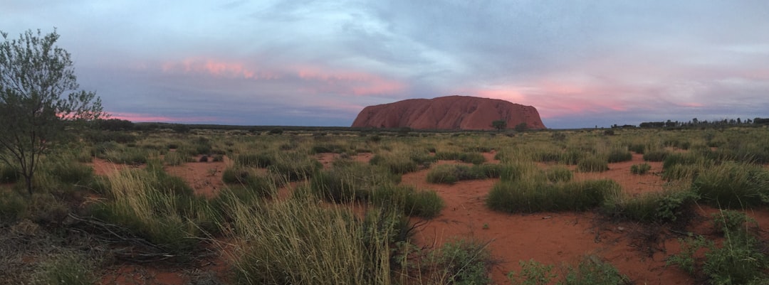 Uluru Mountain during golden hour photo Free Nature Uluru Mountain during golden hour photo Free Nature