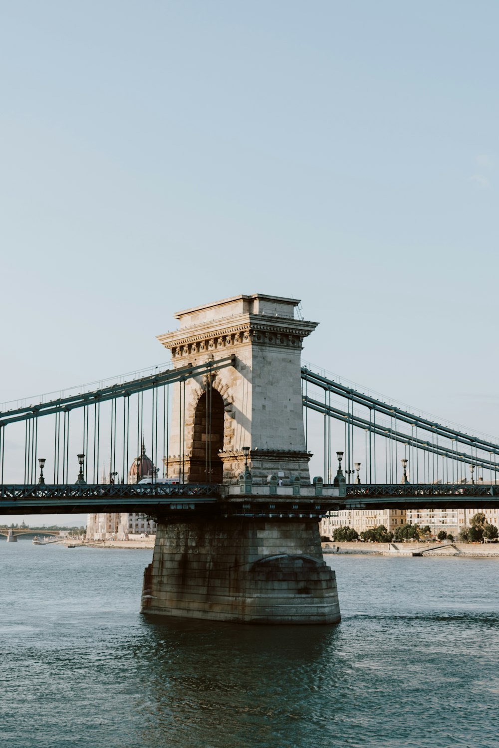 white concrete bridge on focus photography