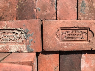 brown concrete blocks