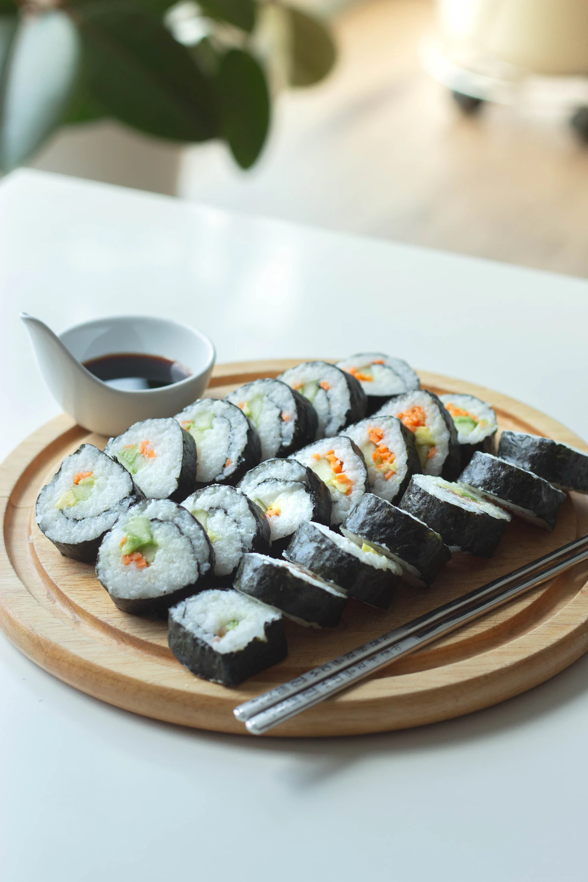 Crispy rice topped with spicy tuna