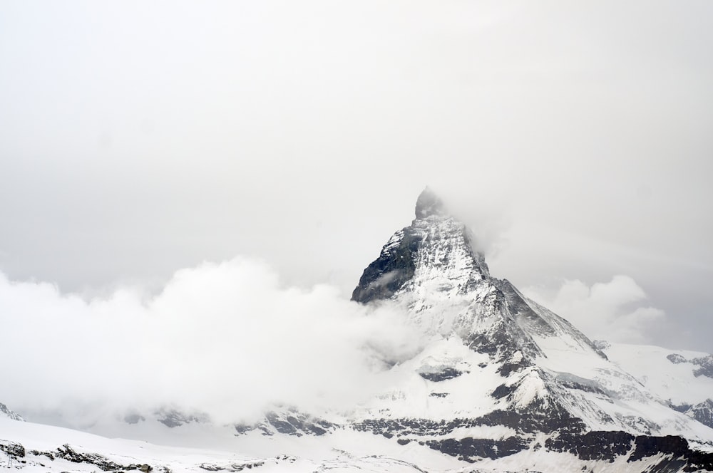 snow covered mountain