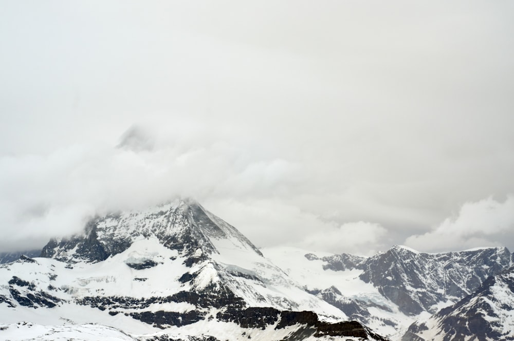 snow covered mountain