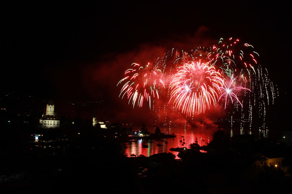 fireworks display