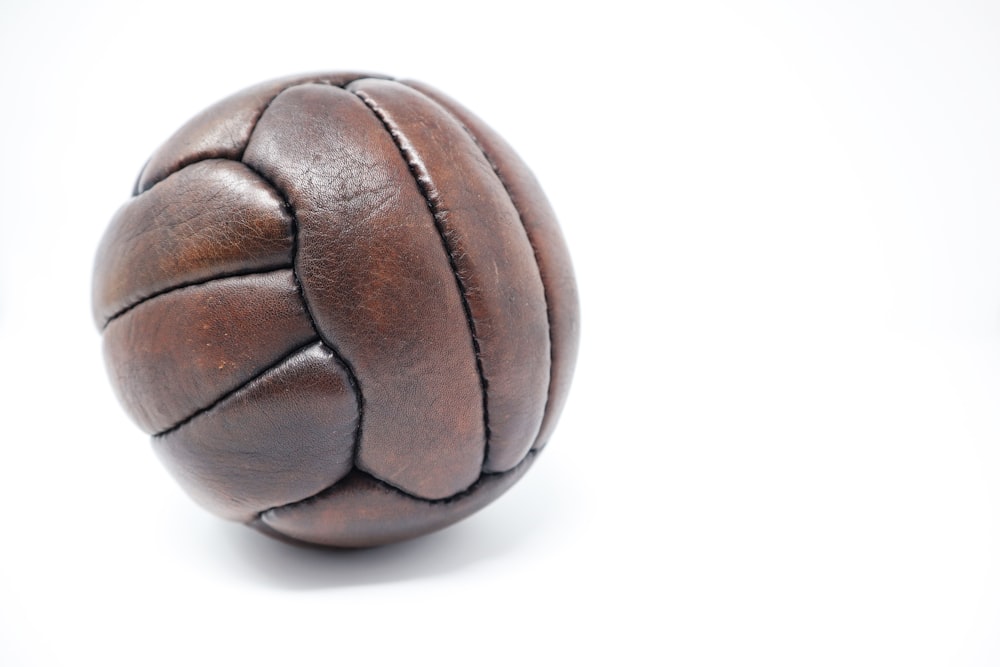 brown leather ball wallpaper