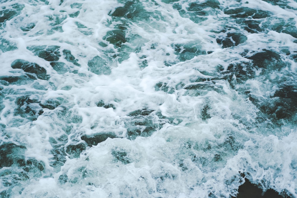 Meerwasser auf Fokusfotografie