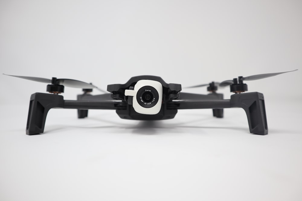 black and white drone close-up photography