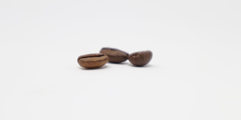 three coffee beans