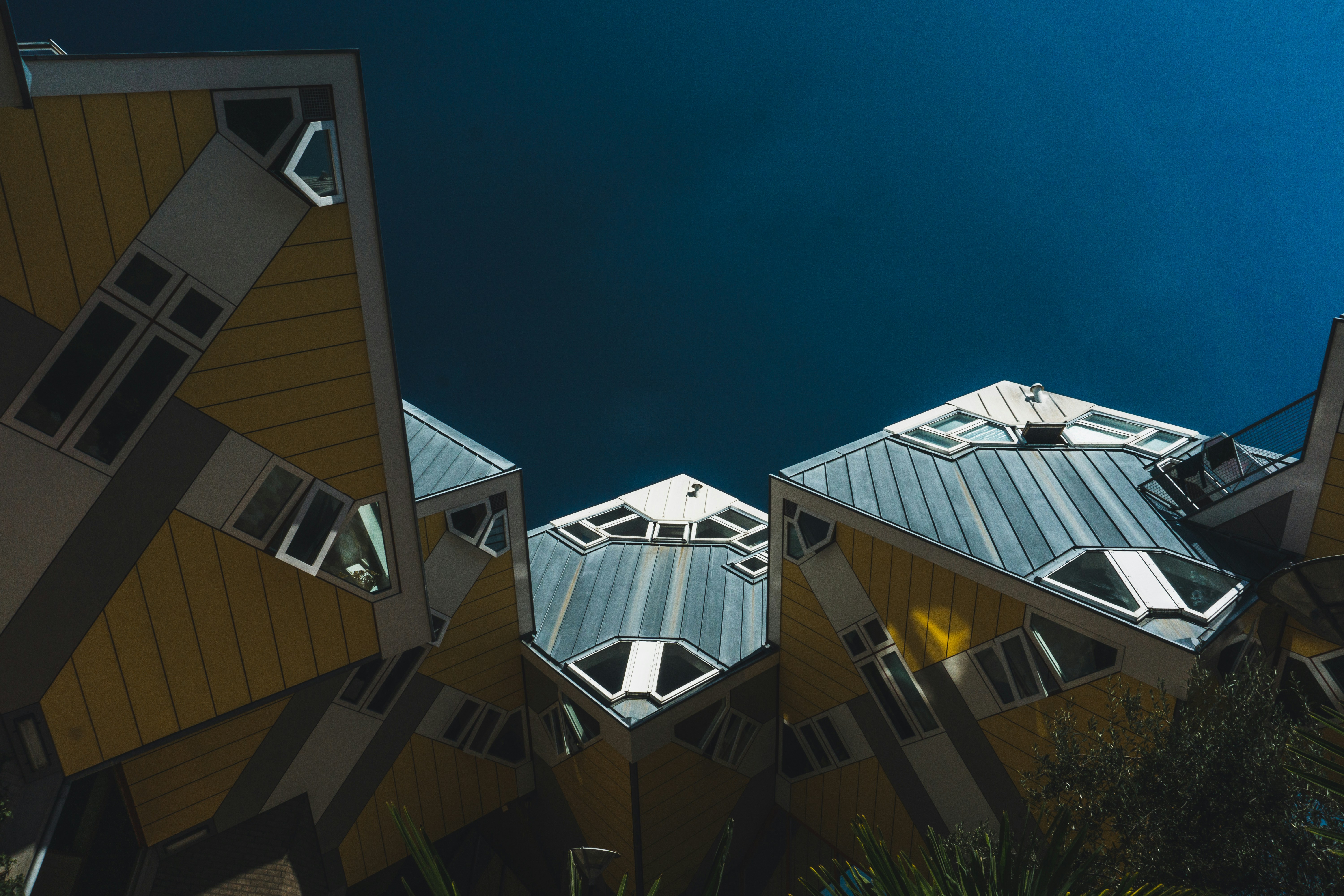 A group of buildings that are next to each other photo – Free Rotterdam ...