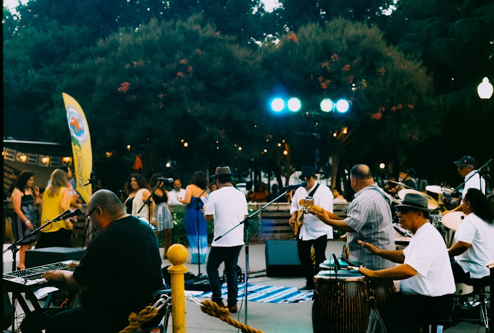 man playing guitar