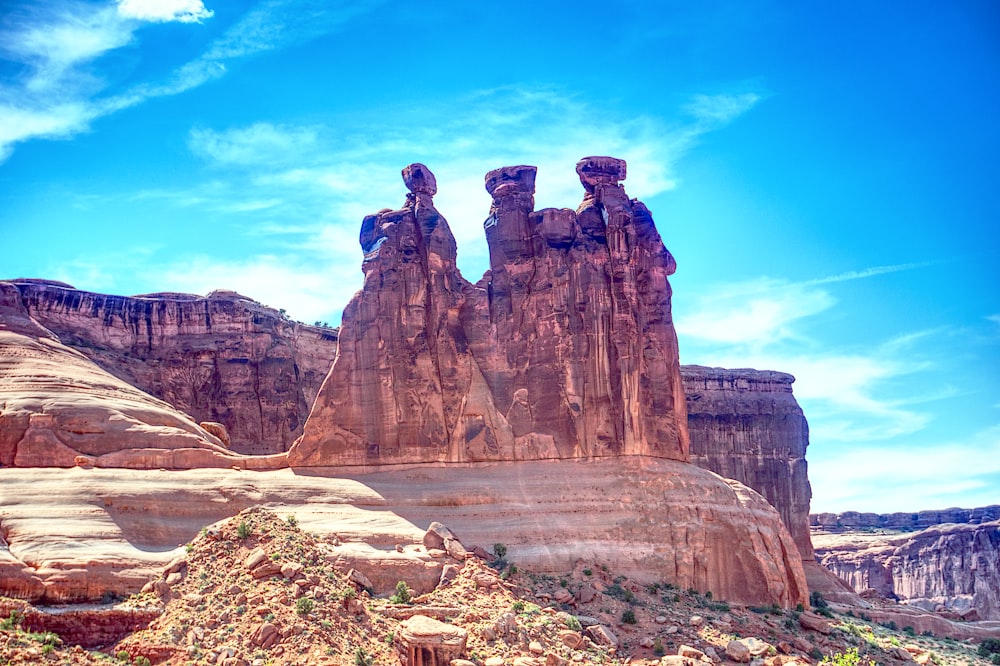 brown buttes