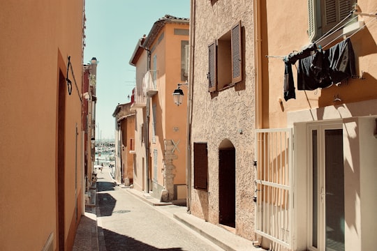 brown and white concrete buildings in Cassis France