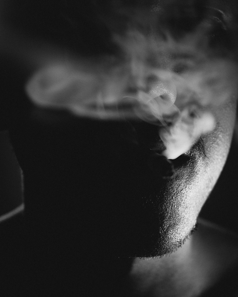 smoking man photo