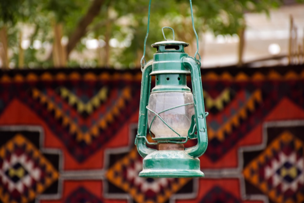 green lantern lamp