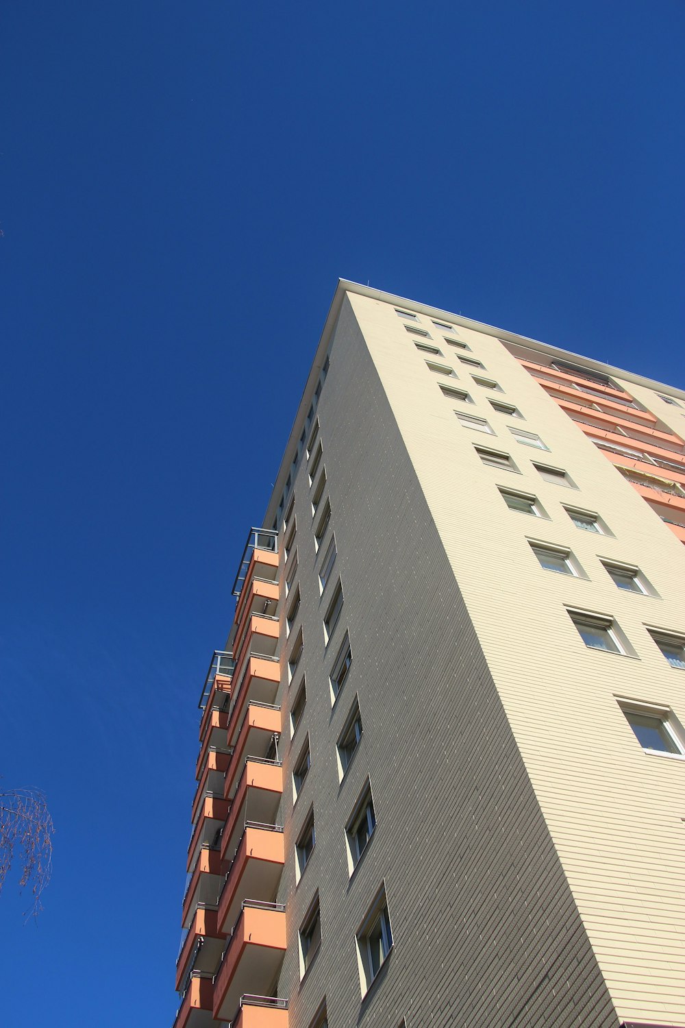 low angle view of high-rise building