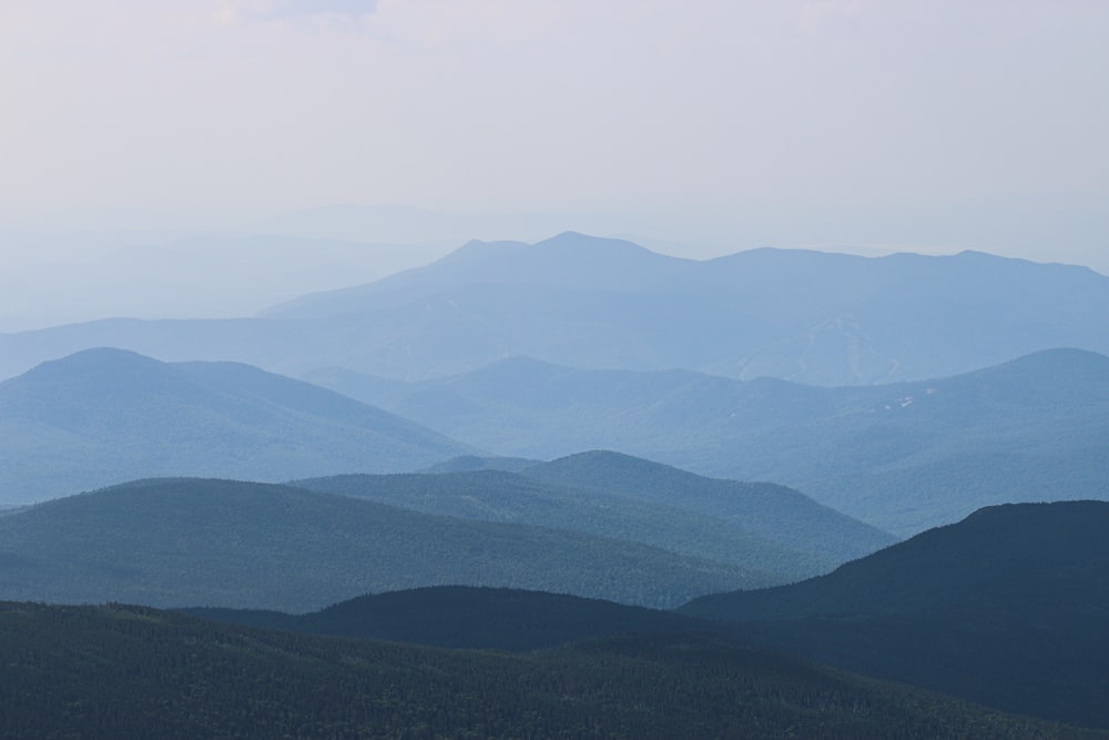 photography of mountain range during daytime