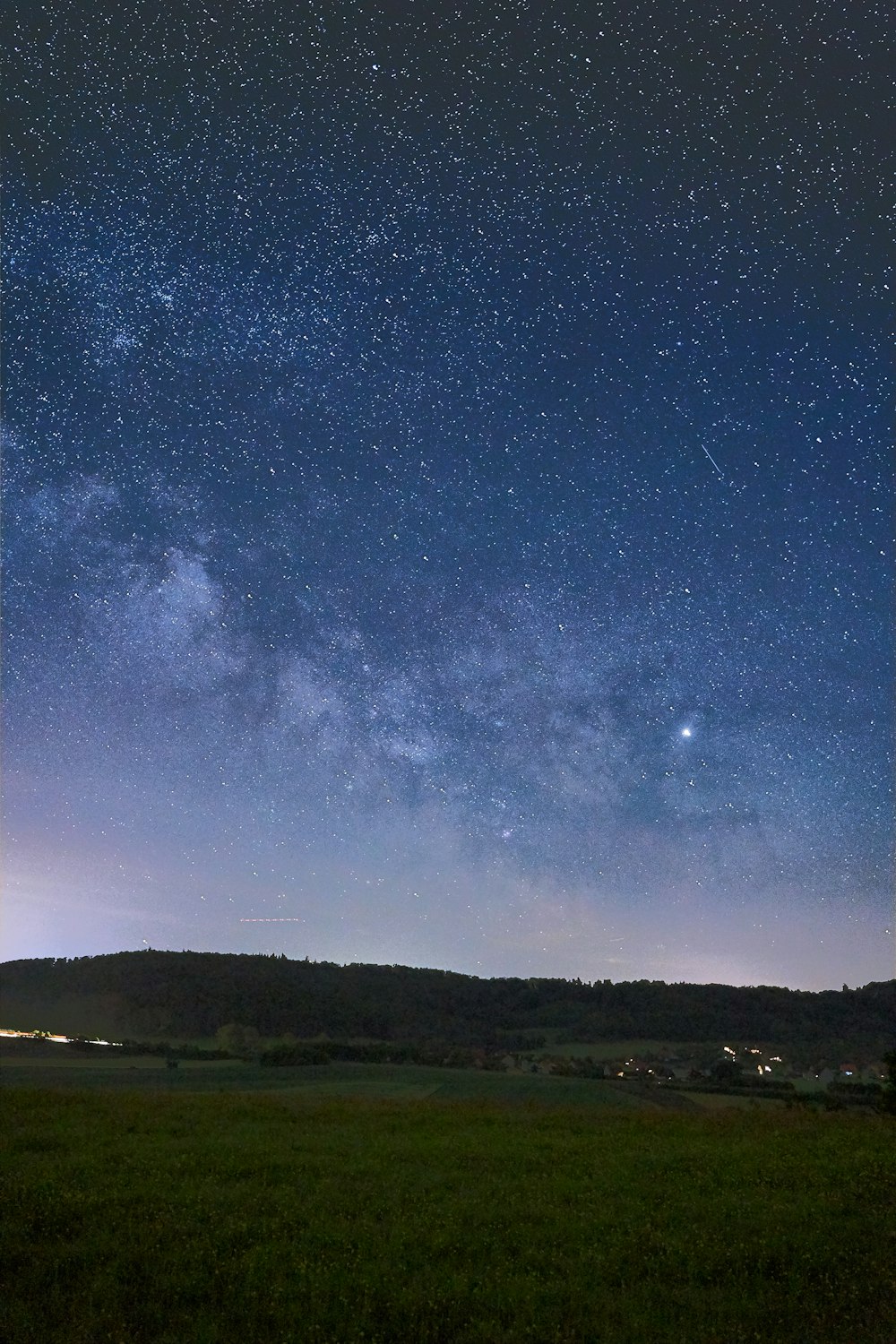 Milky Way galaxy in night sky