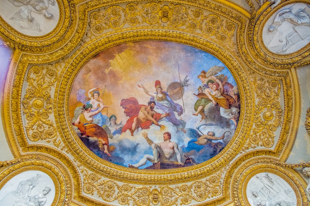 Louvre Museum Interior Photo Free Architecture Image On