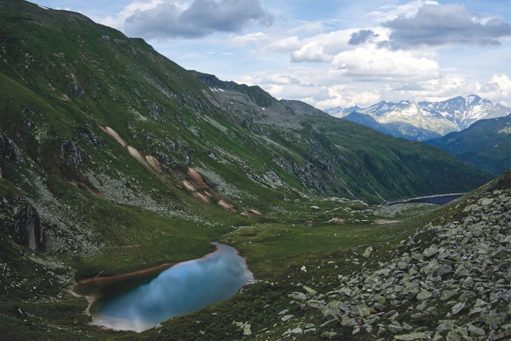 photography of green mountain range during daytime