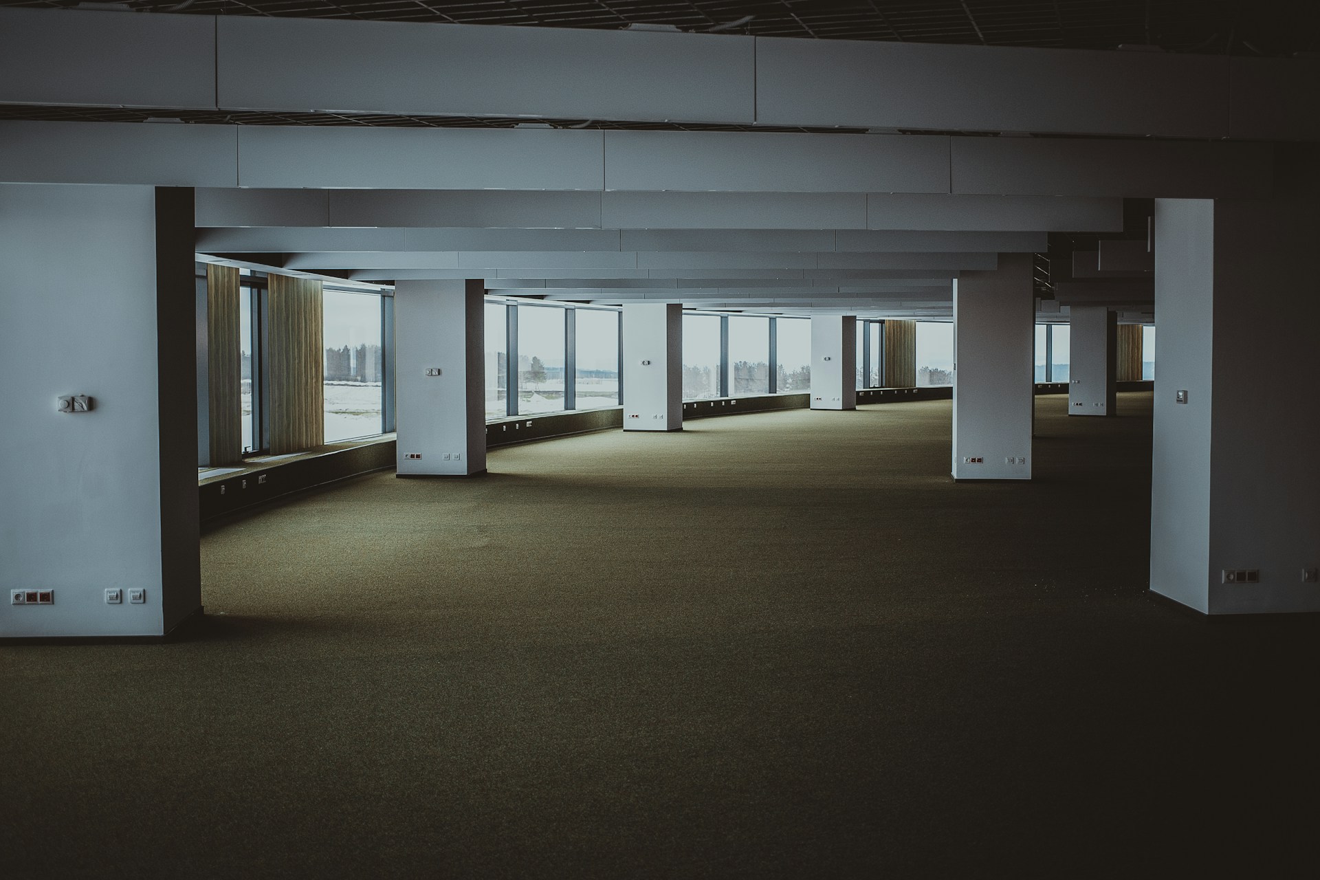 white concrete building