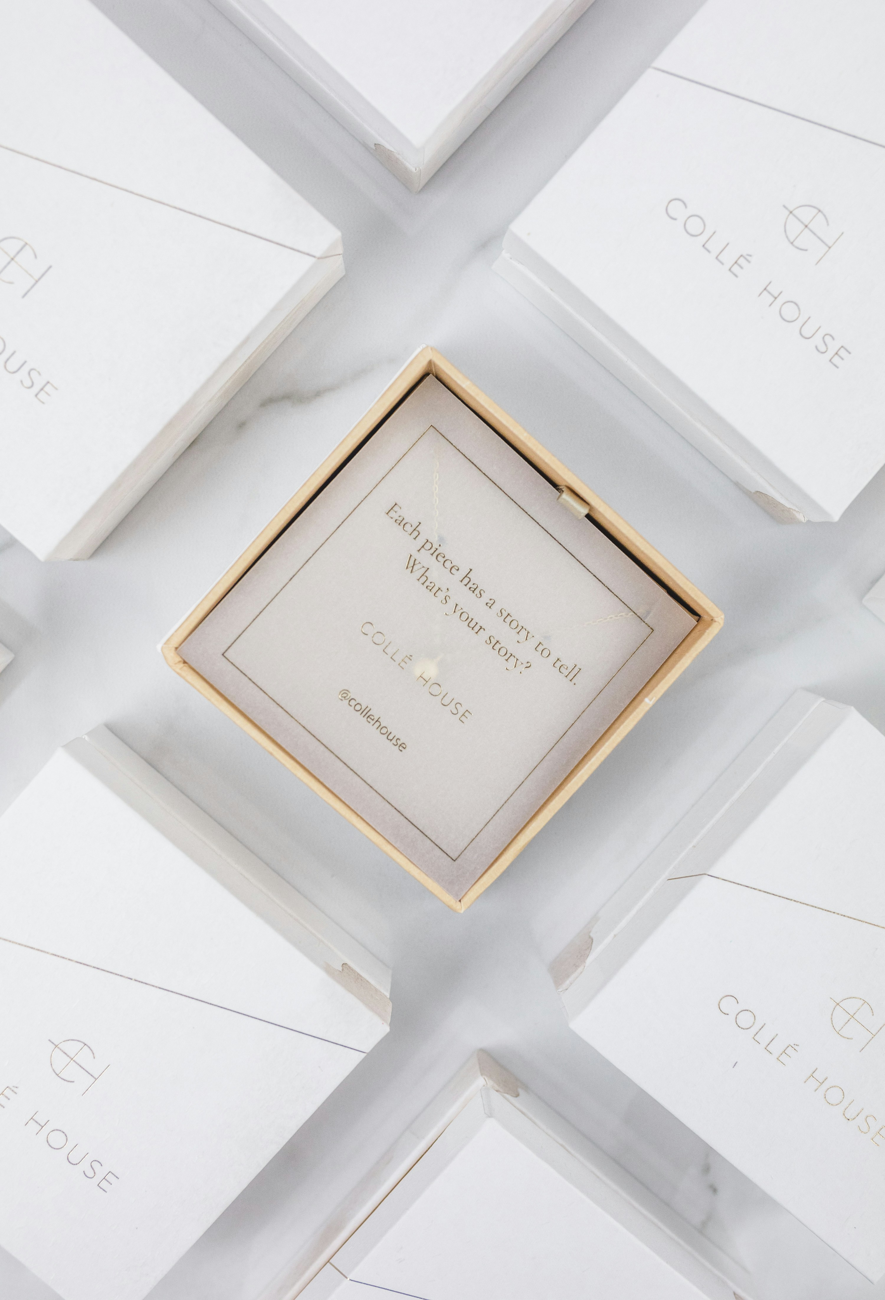 a box with a quote on it sitting on a table