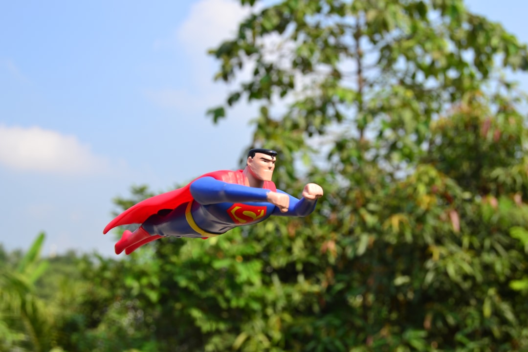 Superman illustration, The second picture about superheroes, what do you think