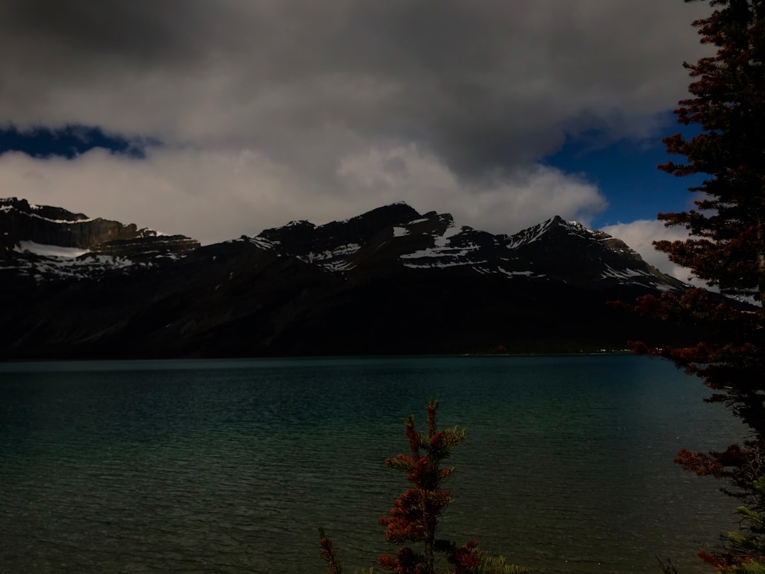 Mountain range photo spot AB-93 Mount Chephren