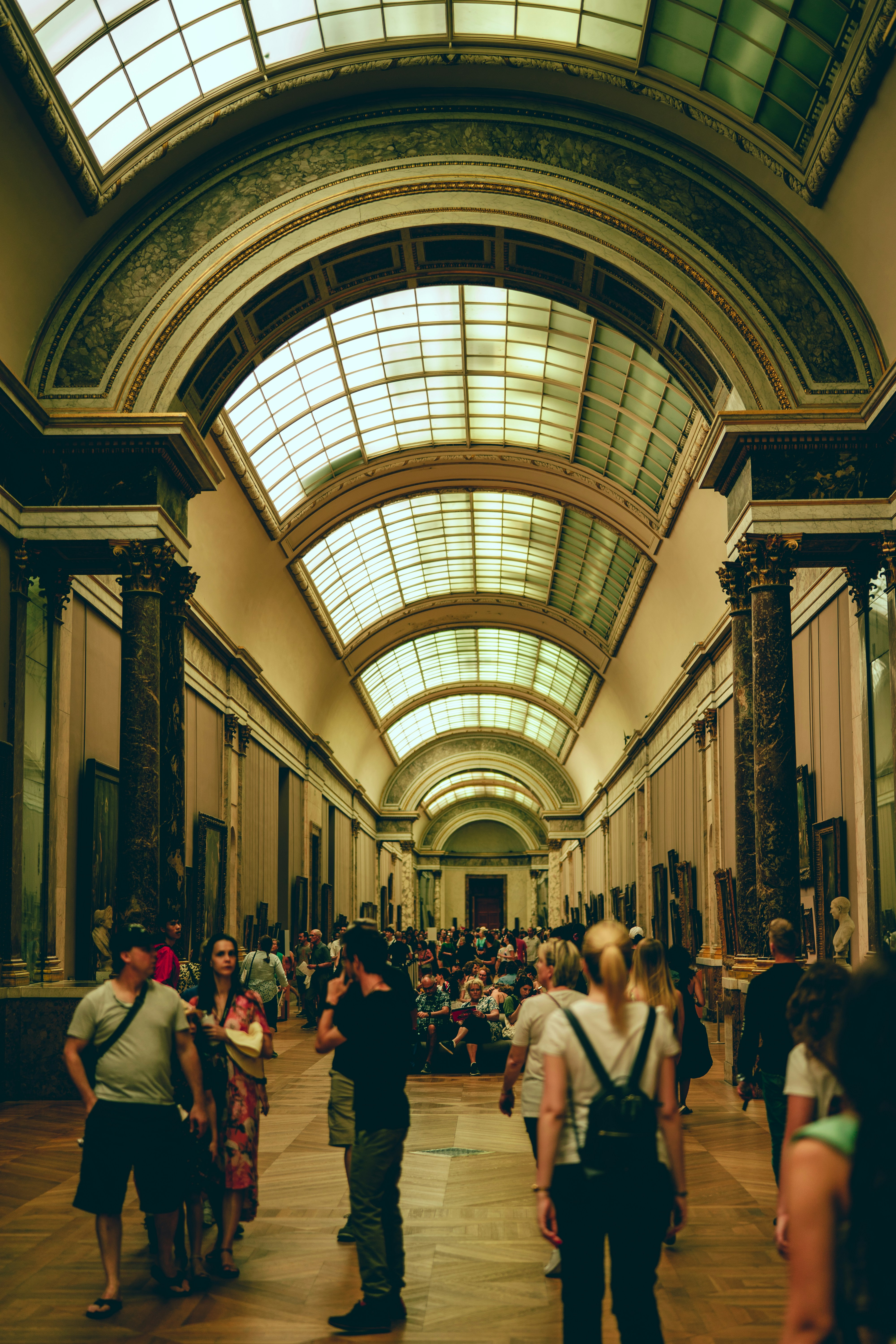 People Walking Through Aisle Photo Free Human Image On Unsplash