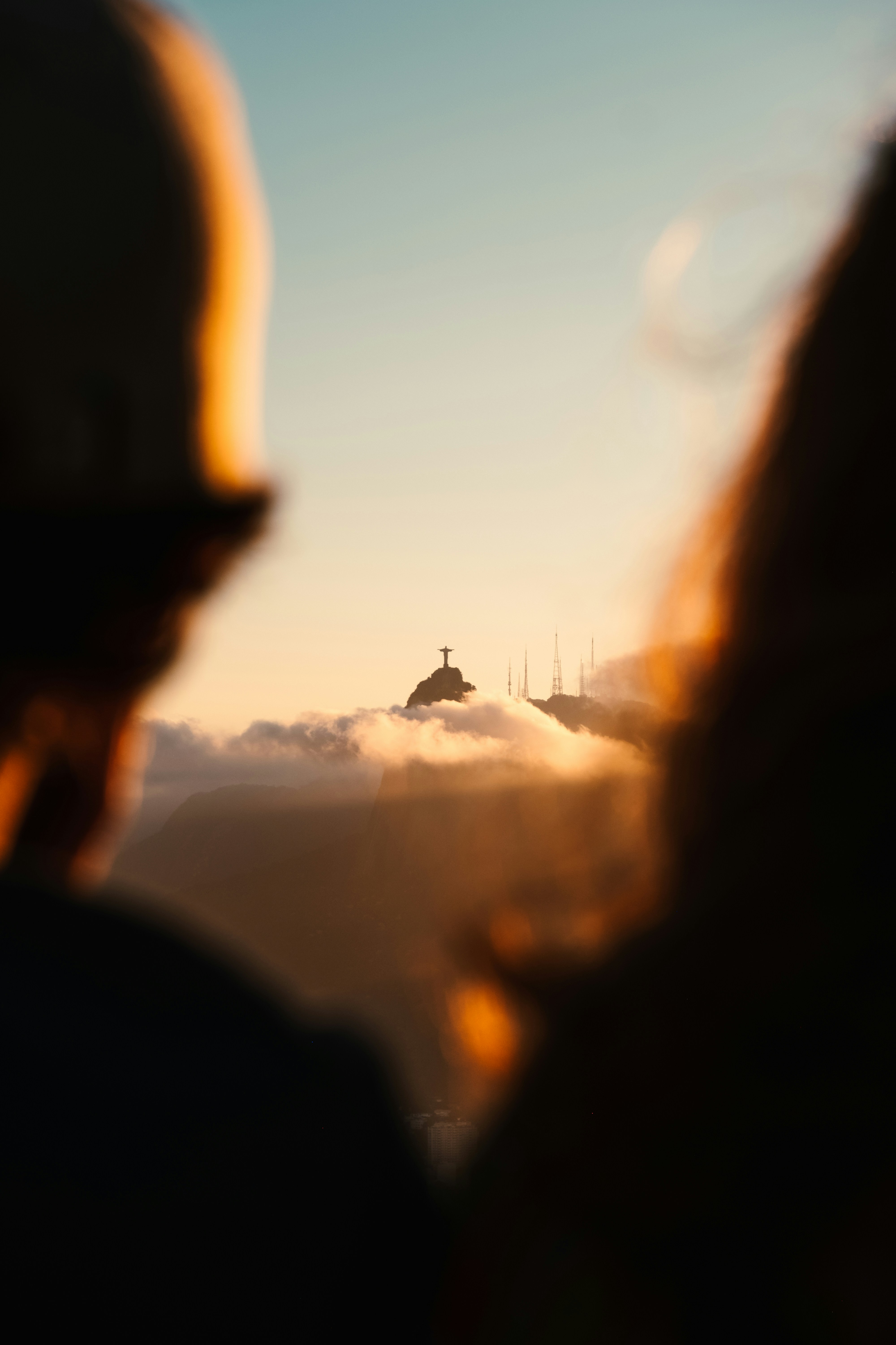 Looking at Christ the Redeemer at sunset is incredible. You can tell by the faces of all the people that are gazing at it.