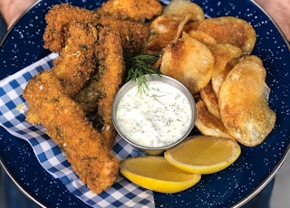 fried chicken on plate