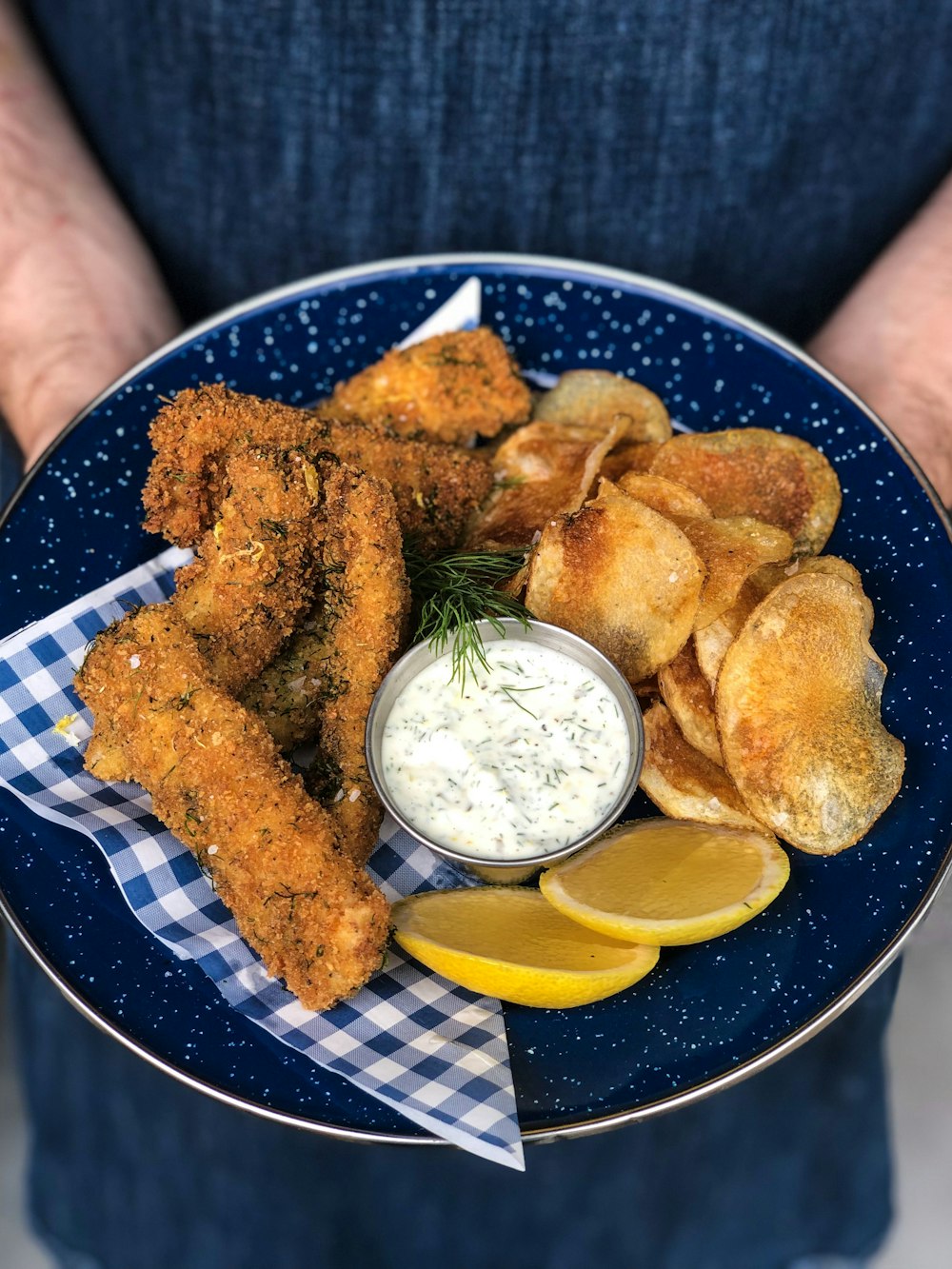 fried chicken on plate