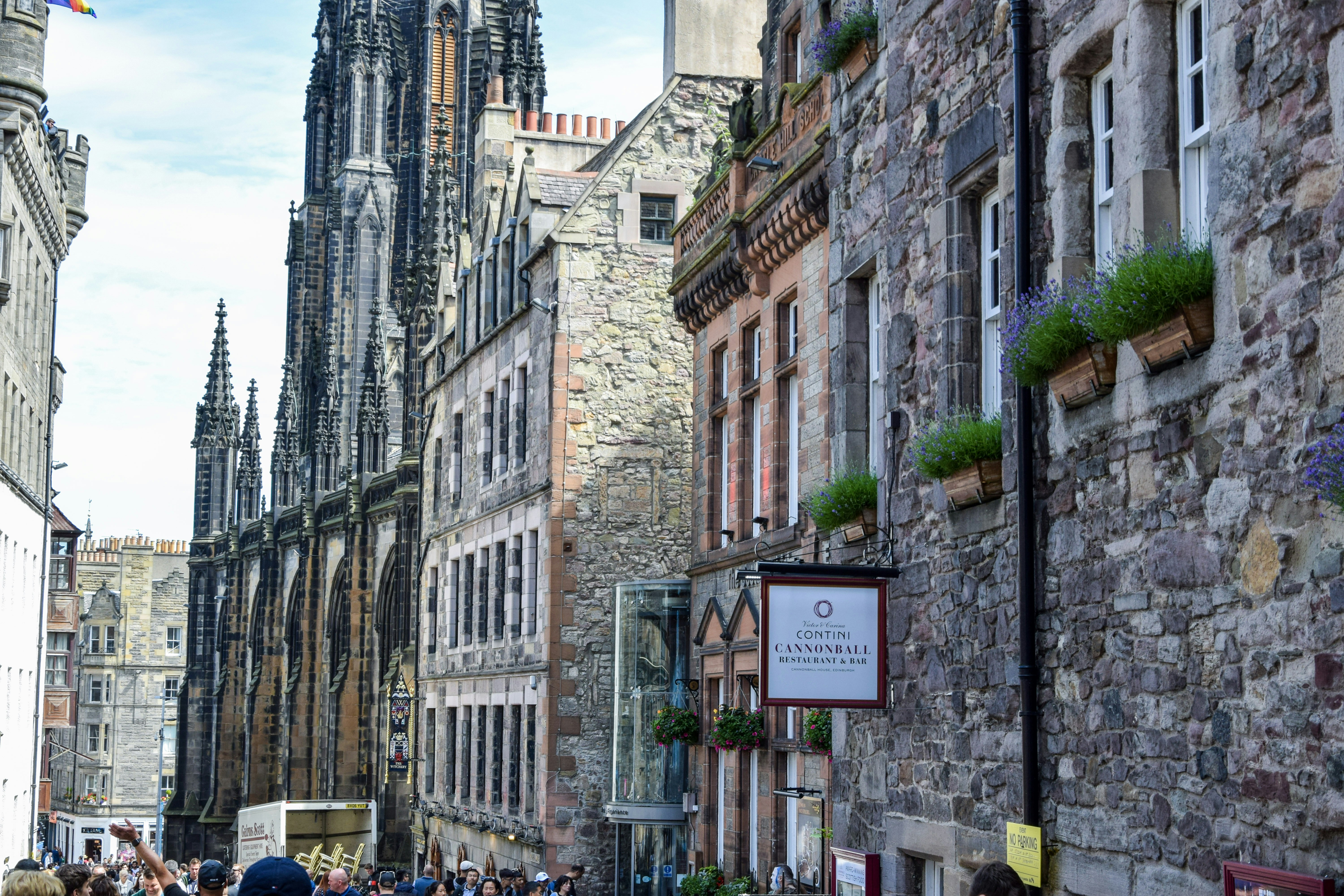 gray concrete buildings