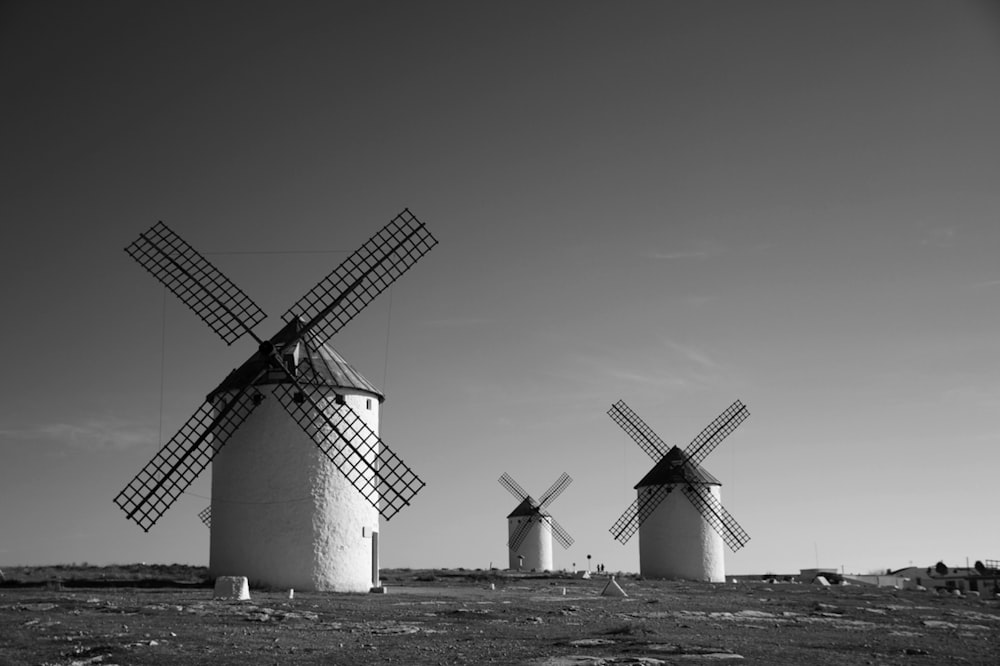 três moinhos de vento