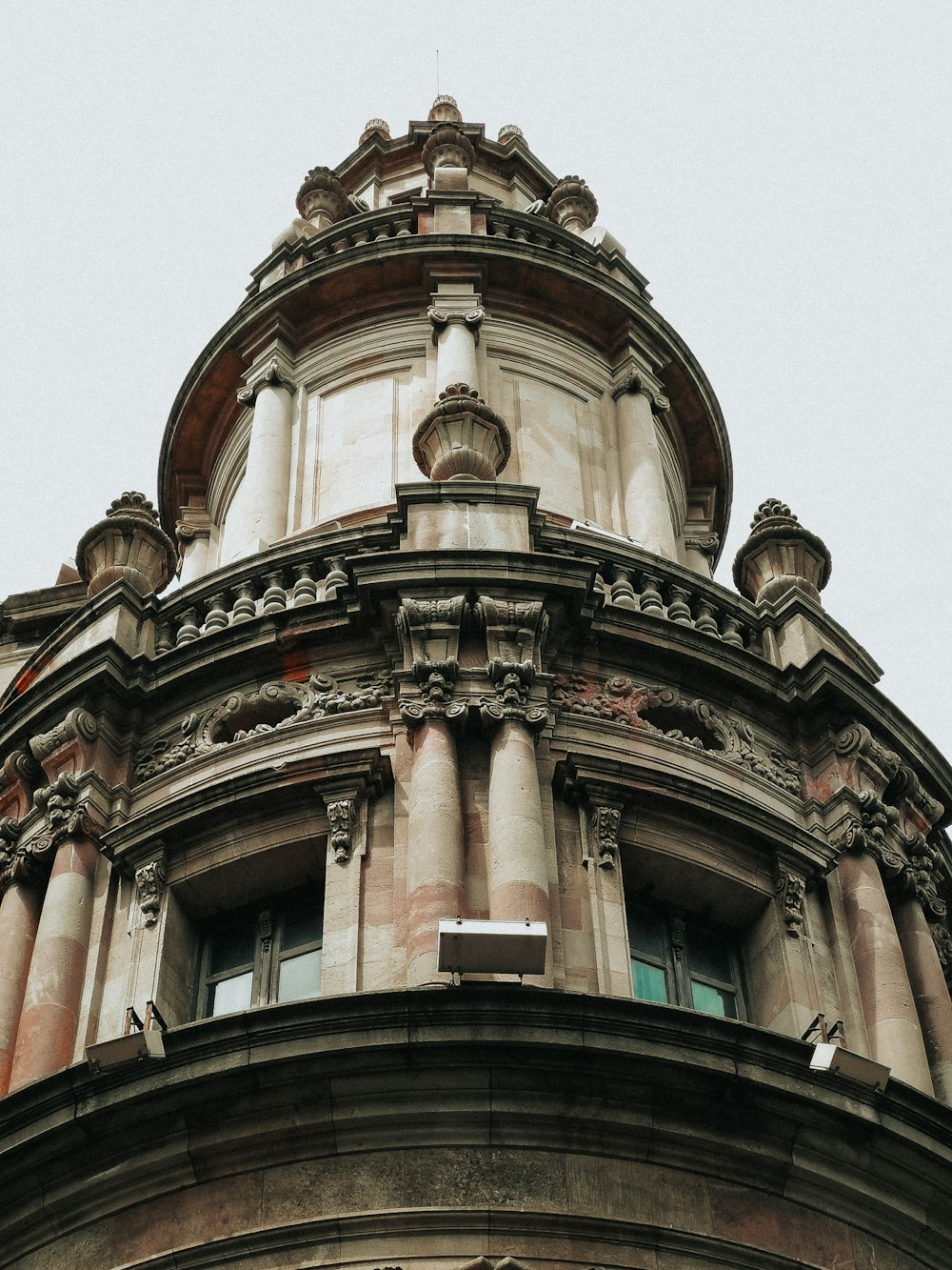 brown concrete building