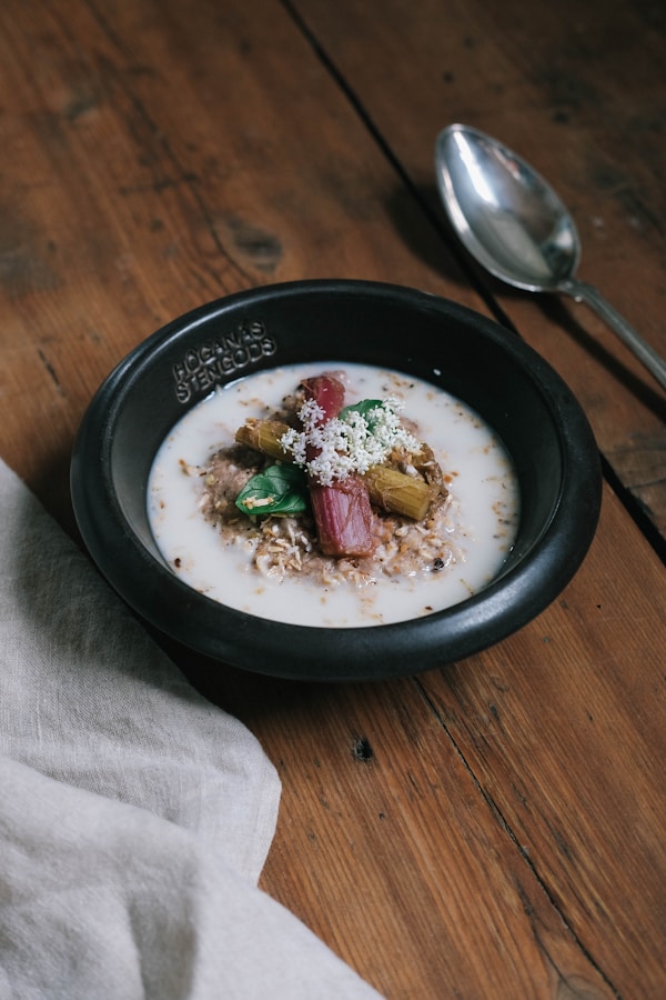 Soup in bowl
