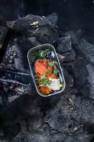 cooked food